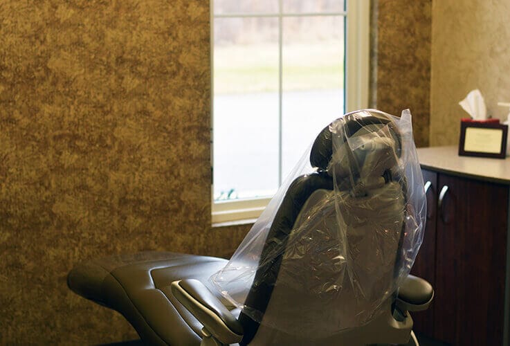 Dental office treatment room