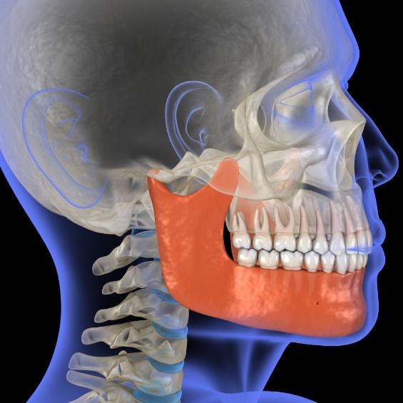 Woman holding cheek in pain in need of treatment for bruxism